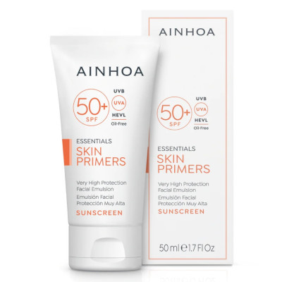Ainhoa Skin Primers Sun Very High Protection Emulsion 50+ (50ml) — Обличчя Ainhoa Skin Primers Sun Very High Protection Emulsion 50+ (50ml) — Обличчя
