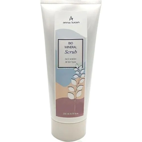 Anna Lotan Bio Mineral Scrub for Face and Body 200ml Anna Lotan Bio Mineral Scrub for Face and Body 200ml