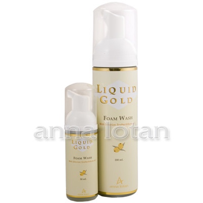 Anna Lotan Liquid Gold Foam Wash 200 ml — Reinigung Anna Lotan Liquid Gold Foam Wash 200 ml — Reinigung