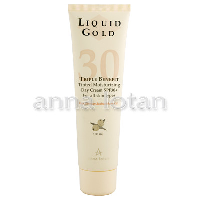 Anna Lotan Liquid Gold Tinted Moisturizer SPF30 100 ml — Niiskusvaene nahk