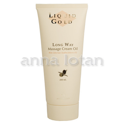 Anna Lotan Liquid Gold Golden Massage Cream Oil 200ml — Massaaž Anna Lotan Liquid Gold Golden Massage Cream Oil 200ml — Massaaž