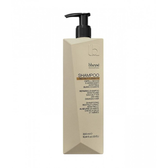 Bheyse Restructuring Repairing Shampoo with Keratin and Shea Butter for Dry and Damaged Hair 300ml — Шампуни Bheyse Restructuring Repairing Shampoo with Keratin and Shea Butter for Dry and Damaged Hair 300ml — Шампуни