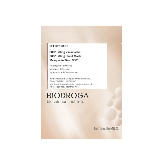 Biodroga Bioscience Effect Care 360° Lifting Sheet Mask 16ml — Maschere Biodroga Bioscience Effect Care 360° Lifting Sheet Mask 16ml — Maschere