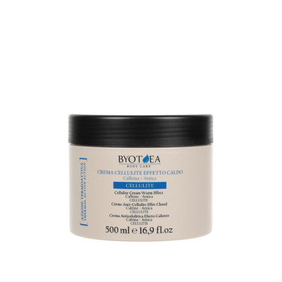 Byotea Cellulite Cream Warm Effect 500ml — Anticellulite e rimodellanti Byotea Cellulite Cream Warm Effect 500ml — Anticellulite e rimodellanti
