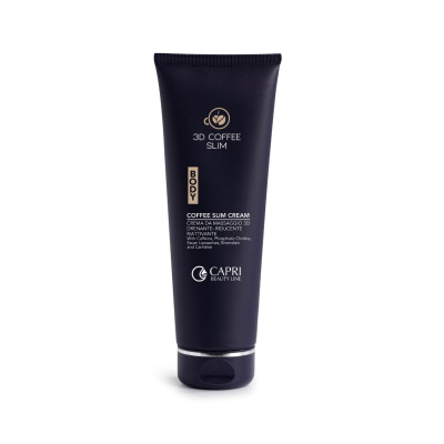Capri Beauty Line 3D Coffee Slim Draining Reducing Reactivating Cream — Anti-Cellulite & Figurpflege Capri Beauty Line 3D Coffee Slim Draining Reducing Reactivating Cream — Anti-Cellulite & Figurpflege