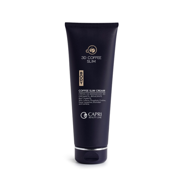 Capri Beauty Line 3D Coffee Slim Draining Reducing Reactivating Cream 