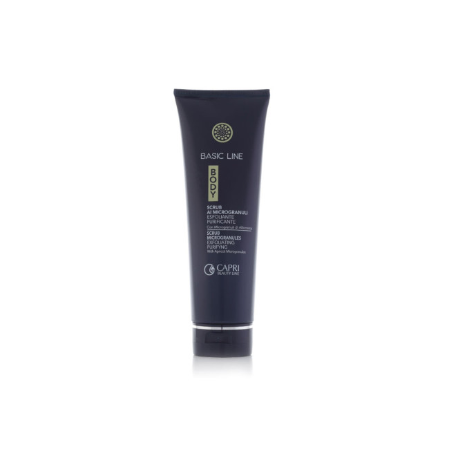 Capri Beauty Line Basic Line Body Exfoliating Purifying Scrub with Apricot Microgranules — Скрабы и эксфолианты для тела Capri Beauty Line Basic Line Body Exfoliating Purifying Scrub with Apricot Microgranules — Скрабы и эксфолианты для тела