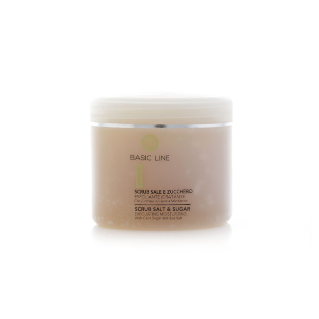 Capri Beauty Line Basic Line Exfoliating Moisturizing Scrub with Cane Sugar and Sea Salt 500ml — Kehakoorijad Capri Beauty Line Basic Line Exfoliating Moisturizing Scrub with Cane Sugar and Sea Salt 500ml — Kehakoorijad