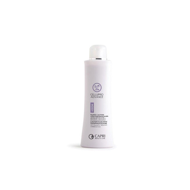 Capri Beauty Line CELLUPRO ADVANCE 3 Action Fluid with Phosphatilicoline 400ml — Trattamento Capri Beauty Line CELLUPRO ADVANCE 3 Action Fluid with Phosphatilicoline 400ml — Trattamento
