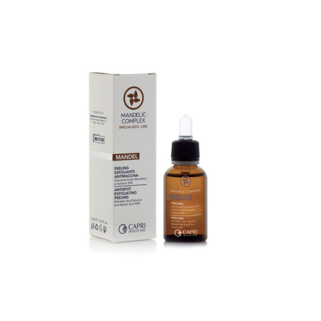 Capri Beauty Line Mandelic Complex Anti-spot Exfoliating Peeling  (Mandelic Acid Solution 50%) 30ml — Процедуры и уход