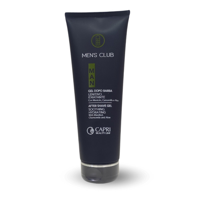 Capri Beauty Line Men's Club After Shave Soothing Hydrating Gel 250ml — Мужской уход за кожей Capri Beauty Line Men's Club After Shave Soothing Hydrating Gel 250ml — Мужской уход за кожей