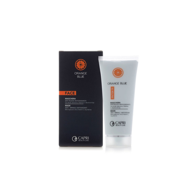 Capri Beauty Line Orange Blue Anti-Wrinkle Antioxidant Mask — Maschere Capri Beauty Line Orange Blue Anti-Wrinkle Antioxidant Mask — Maschere