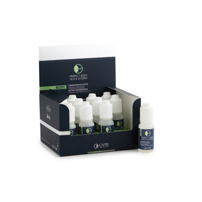 Capri Beauty Line Perfect Body Soya System Draining and Firming Action Active Concentrate 15ml — Behandlung Capri Beauty Line Perfect Body Soya System Draining and Firming Action Active Concentrate 15ml — Behandlung