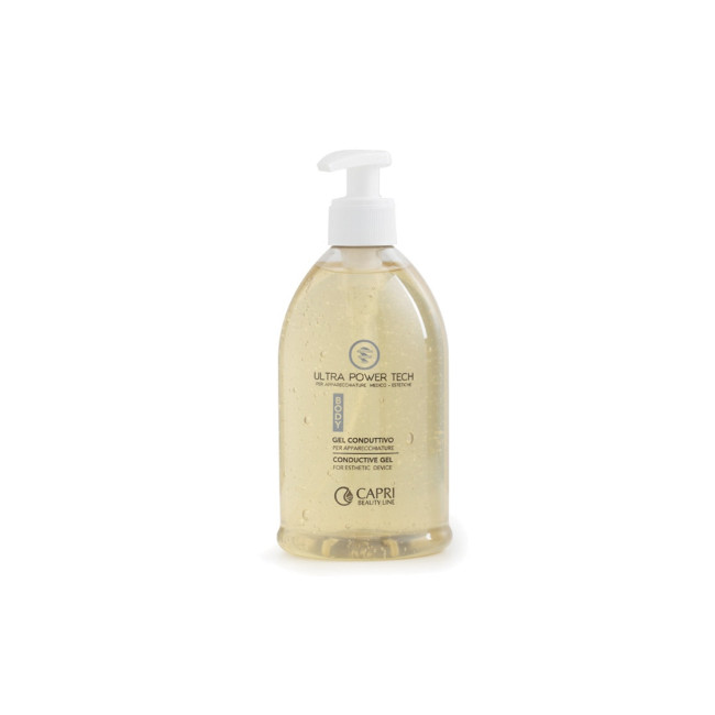 Capri Beauty Line Ultra Power Tech Conductive Gel for Electro Esthetic Device 500ml — Hooldus Capri Beauty Line Ultra Power Tech Conductive Gel for Electro Esthetic Device 500ml — Hooldus