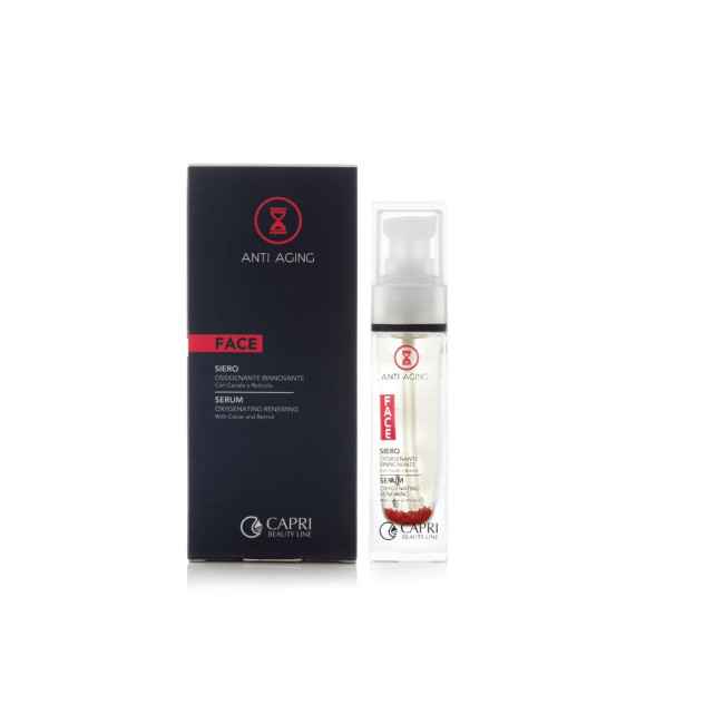 Capri Beauty Line Anti Aging Oxygenating Renewing Serum 30ml — Serum Capri Beauty Line Anti Aging Oxygenating Renewing Serum 30ml — Serum