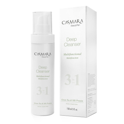 Casmara Deep Cleanser Multifunctional 3in1 Green Tea & Silk Protein — Очищення Casmara Deep Cleanser Multifunctional 3in1 Green Tea & Silk Protein — Очищення
