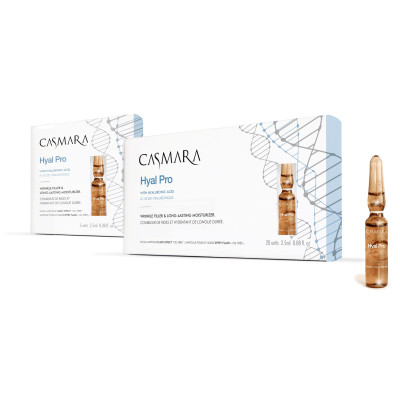 Casmara Hyal Pro Wrinkle Filler and Long-Lasting Moisturizer Ampoules — Fiale Casmara Hyal Pro Wrinkle Filler and Long-Lasting Moisturizer Ampoules — Fiale