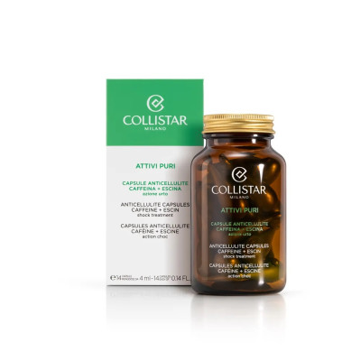 Collistar Attivi Puri Anticellulite Caffeine + Escin Capsules 14pcs — Behandlung Collistar Attivi Puri Anticellulite Caffeine + Escin Capsules 14pcs — Behandlung