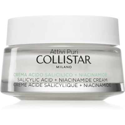 Collistar Attivi Puri Salicylic Acid + Niacinamide Anti-Blemish Oil Control Cream 50ml — Жирна шкіра Collistar Attivi Puri Salicylic Acid + Niacinamide Anti-Blemish Oil Control Cream 50ml — Жирна шкіра