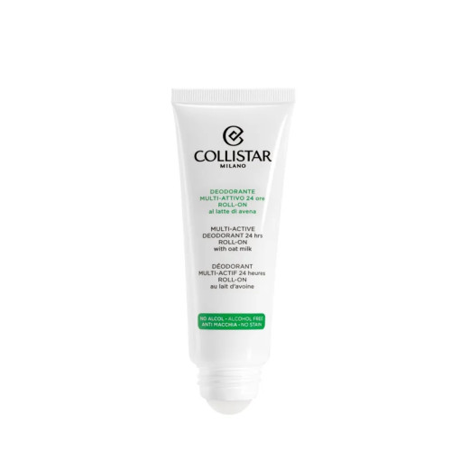 Collistar Multi Active Deodorant 24 Hours Roll-On with Oat Milk 75ml Collistar Multi Active Deodorant 24 Hours Roll-On with Oat Milk 75ml