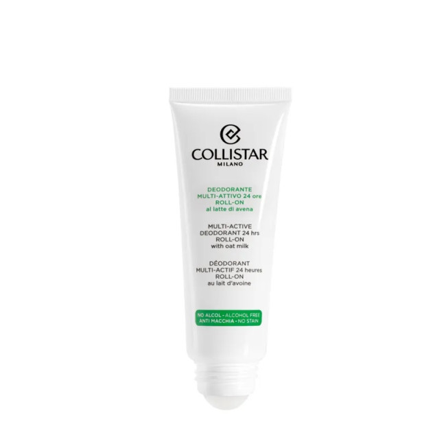 Collistar Multi Active Deodorant 24 Hours Roll-On with Oat Milk 75ml|デオドラント Collistar Multi Active Deodorant 24 Hours Roll-On with Oat Milk 75ml|デオドラント