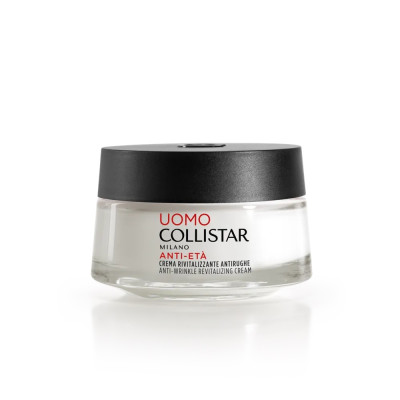Collistar Uomo Anti-Eta Anti-Wrinkle Revitalizing Cream 50ml — Чоловічий догляд за шкірою Collistar Uomo Anti-Eta Anti-Wrinkle Revitalizing Cream 50ml — Чоловічий догляд за шкірою