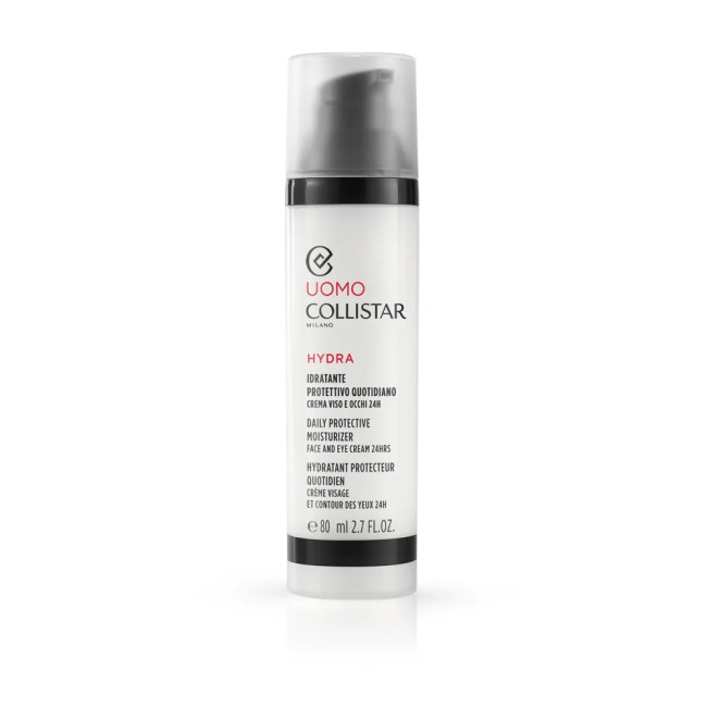 Collistar Uomo Hydra Daily Protective Moisturizer Face and Eye Cream 24h 80ml — Cura occhi e labbra Collistar Uomo Hydra Daily Protective Moisturizer Face and Eye Cream 24h 80ml — Cura occhi e labbra