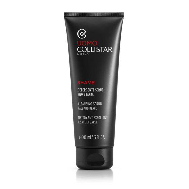 Collistar Uomo Shave Cleansing Scrub Face and Beard 100ml — Мужской уход за кожей Collistar Uomo Shave Cleansing Scrub Face and Beard 100ml — Мужской уход за кожей