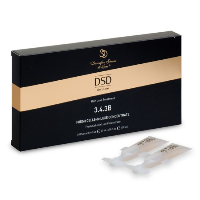 DSD de Luxe Anti-Hair Loss Treatment Fresh Cells de Luxe Concentrate No. 3.4.3B — Проти випадіння волосся DSD de Luxe Anti-Hair Loss Treatment Fresh Cells de Luxe Concentrate No. 3.4.3B — Проти випадіння волосся