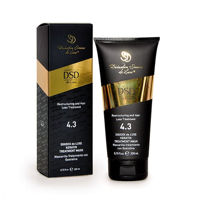 DSD de Luxe Anti-Hairloss Dixidox de Luxe Restructuring Keratin Treatment Mask 4.3 — Maschere DSD de Luxe Anti-Hairloss Dixidox de Luxe Restructuring Keratin Treatment Mask 4.3 — Maschere