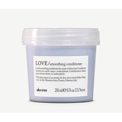Davines LOVE Smoothing Anti-Frizz Conditioner 250ml — Balsami Davines LOVE Smoothing Anti-Frizz Conditioner 250ml — Balsami