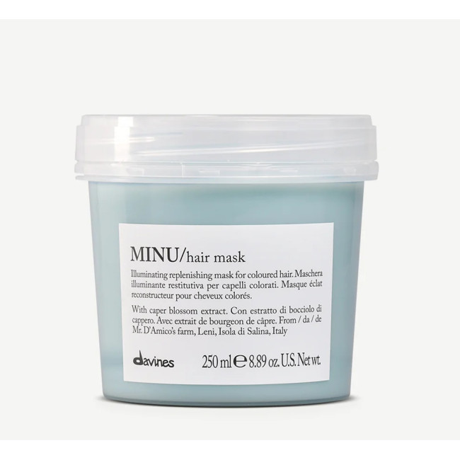 Davines MINU Colour Treated Hair Mask 250ml — Maschere Davines MINU Colour Treated Hair Mask 250ml — Maschere