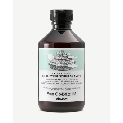 Davines NaturalTech Detoxifying Scrub Shampoo 250ml Davines NaturalTech Detoxifying Scrub Shampoo 250ml