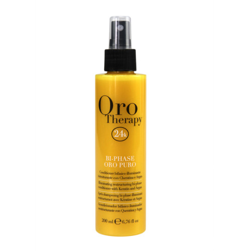 Fanola Oro Therapy Illuminating Restructuring Bi-Phase Conditioning Spray 200ml Fanola Oro Therapy Illuminating Restructuring Bi-Phase Conditioning Spray 200ml