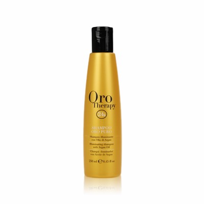 Fanola Oro Therapy 24k Illuminating Shampoo with Argan Oil 250ml — Šampoon Fanola Oro Therapy 24k Illuminating Shampoo with Argan Oil 250ml — Šampoon