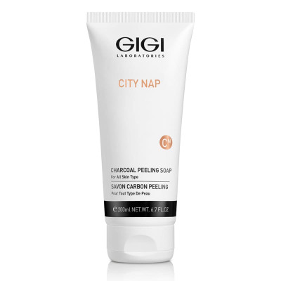 GIGI City NAP Charcoal Peeling Soap 200ml — Puhastus GIGI City NAP Charcoal Peeling Soap 200ml — Puhastus