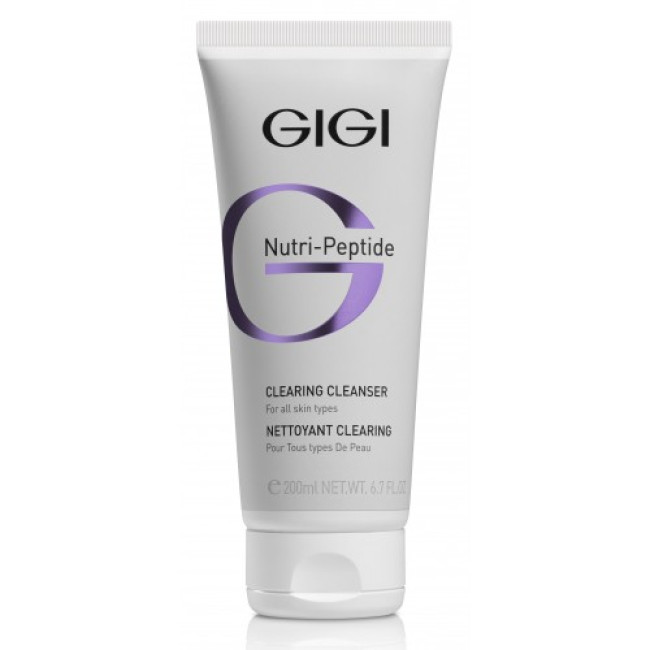 GiGi Nutri-Peptide Clearing Cleanser For All Skin Types 200ml — Detersione GiGi Nutri-Peptide Clearing Cleanser For All Skin Types 200ml — Detersione