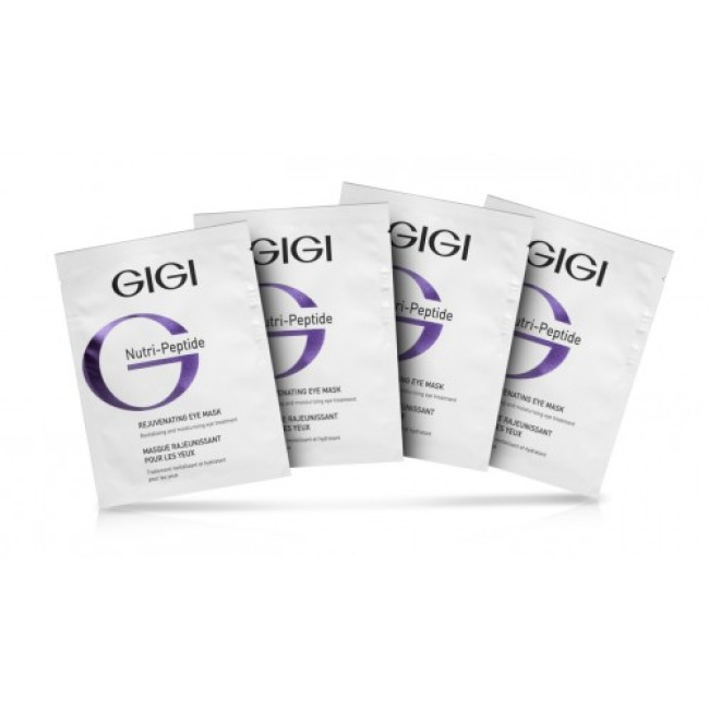 GiGi Nutri-Peptide Rejuvenating Eye Mask 10ml x 4pcs — Догляд за очима та губами GiGi Nutri-Peptide Rejuvenating Eye Mask 10ml x 4pcs — Догляд за очима та губами