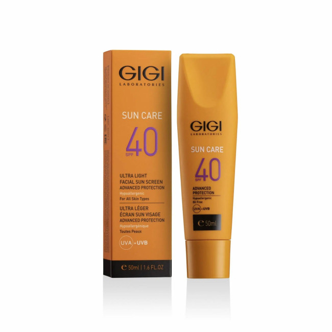 GiGi Sun Care Ultra Light Facial Sun Screen Advanced Protection SPF50 UVA/UVB For all skin types 50ml|乾燥・水分不足肌 GiGi Sun Care Ultra Light Facial Sun Screen Advanced Protection SPF50 UVA/UVB For all skin types 50ml|乾燥・水分不足肌