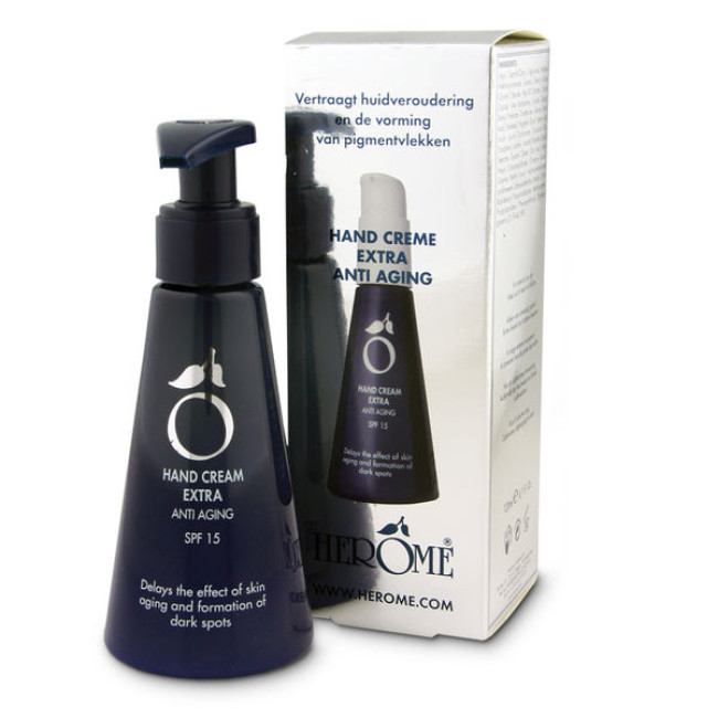 Herome Hand Cream Extra Anti Aging SPF15 120ml — Käed, küüned ja jalad Herome Hand Cream Extra Anti Aging SPF15 120ml — Käed, küüned ja jalad