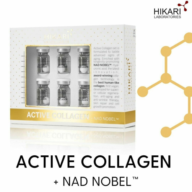 HIKARI Active Collagen + NAD Nobel 6 vialas +20ml — Behandlungen HIKARI Active Collagen + NAD Nobel 6 vialas +20ml — Behandlungen