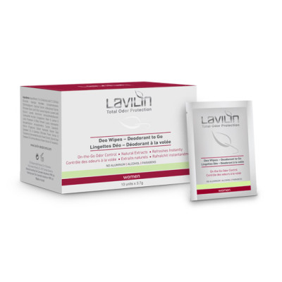 Hlavin Lavilin Women Deo Wipes - Deodorant to Go 10x3.7g — Дезодоранты Hlavin Lavilin Women Deo Wipes - Deodorant to Go 10x3.7g — Дезодоранты