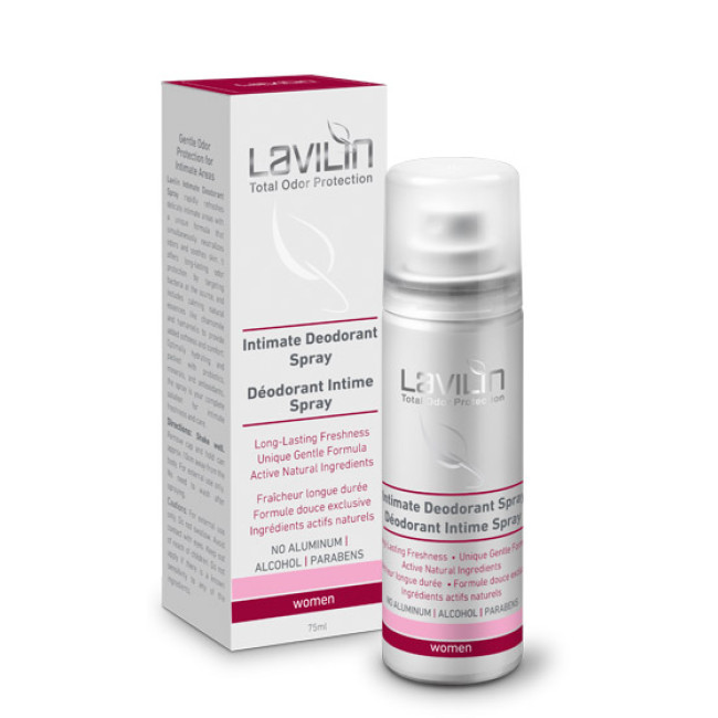 Hlavin Lavilin Women Intimate Deodorant Spray 75ml — Intimpflege Hlavin Lavilin Women Intimate Deodorant Spray 75ml — Intimpflege