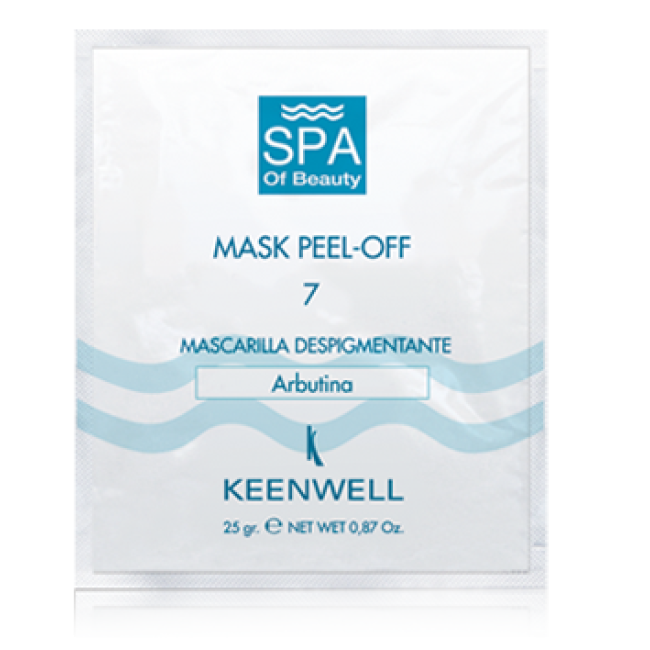Keenwell SPA of Beauty 7 Peel-Off Whitening Mask with Arbutine — Maschere Keenwell SPA of Beauty 7 Peel-Off Whitening Mask with Arbutine — Maschere