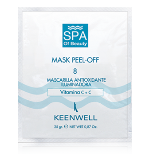 Keenwell SPA of Beauty 8 Peel-Off Vitamine C+C Mask — Vitamina C Keenwell SPA of Beauty 8 Peel-Off Vitamine C+C Mask — Vitamina C