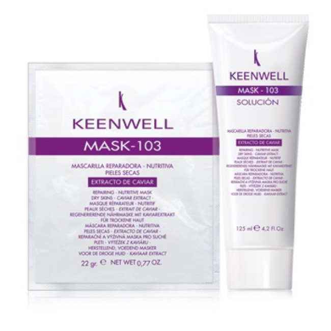 Keenwell Mask 103 Fortifying Nourishing Face Mask for dry Skin — Masken Keenwell Mask 103 Fortifying Nourishing Face Mask for dry Skin — Masken
