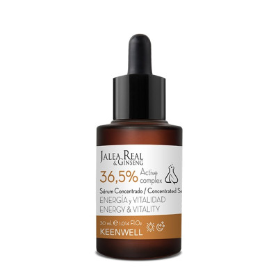 Keenwell Royal Jelly and Ginseng Energy and vitality concentrated serum 36,5% active complex 30ml — Siero Keenwell Royal Jelly and Ginseng Energy and vitality concentrated serum 36,5% active complex 30ml — Siero