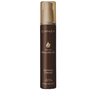 L'Anza Keratin Healing Oil Defrizz Cream 140ml — Стайлинг волос L'Anza Keratin Healing Oil Defrizz Cream 140ml — Стайлинг волос