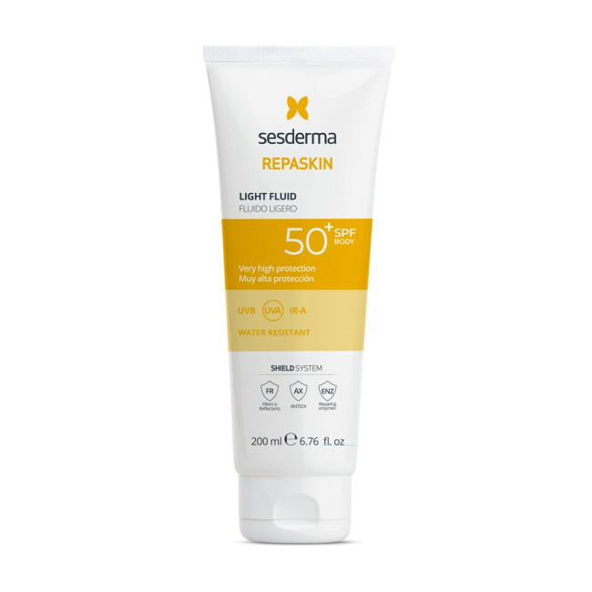 Sesderma Repaskin Light Fluid SPF50+ (200ml) — Keha Sesderma Repaskin Light Fluid SPF50+ (200ml) — Keha