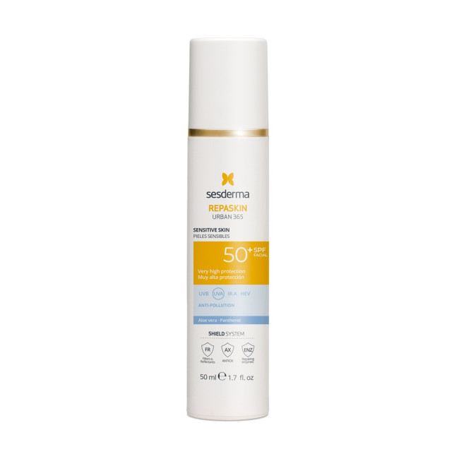 Sesderma Repaskin Urban 365 Sensitive Skin SPF50+ (50ml) — Pelle sensibile Sesderma Repaskin Urban 365 Sensitive Skin SPF50+ (50ml) — Pelle sensibile